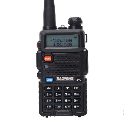 Buy Digital Two Way Radio Baofeng UV-5RX Tri-band 5watt Wireless Long Range Professional Handheld Ham Black Transmitter online manufacture
