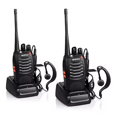 Buy 3 - 8 Km UHF Baofeng BF-888S Wireless Walkie Talkie 400-470MHZ Long Range Radio online manufacture