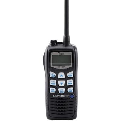 Buy IC-M36 Maritime Hand-held Intercom VHF Floating Walkie Talkie with 8-12nm Talk Range 5W Output Power and 88 Storage Channels online manufacture