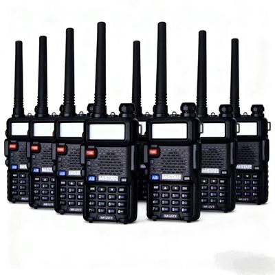 Buy MSTAR M-UV1 UHF Handheld Dual Band Two Way Radio with Long Range Distance online manufacture