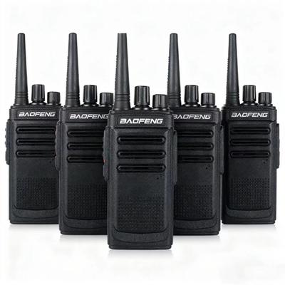 Buy Professional UHF Walkie Talkie Two Way Radio 5W Dual Band Handheld with 2 Pcs Black English QT/DQT online manufacture