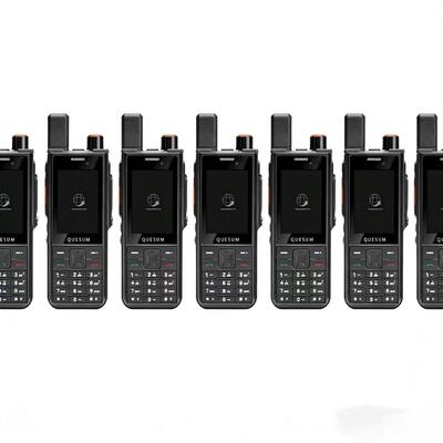 buy QuanSheng MP90 4G LTE Network POC Two Way Radio with Android Zello PTT and IP68 Waterproof Long Range Transmitter online manufacture