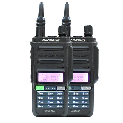 buy IP67 Waterproof VHF UHF Baofeng UV9R Pro Two Way Radio Walkie Talkie online manufacture