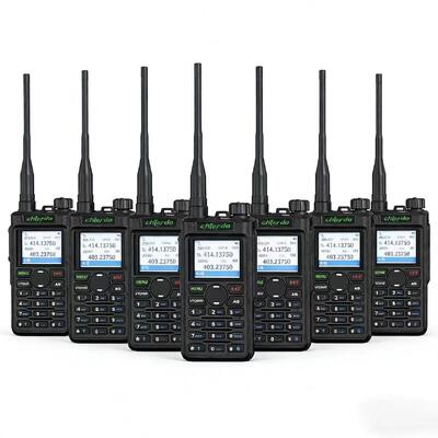 buy DMR Radio Walkie Talkie with Dual Band VHF UHF AES 256 Encryption and Full Keypad online manufacture