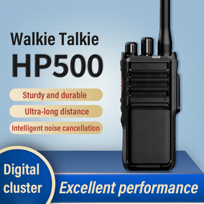 Digital Two Way Radio HP500 GPS Bluetooth UHF VHF Professional DMR Portable Two-way Radio Walkie Talk