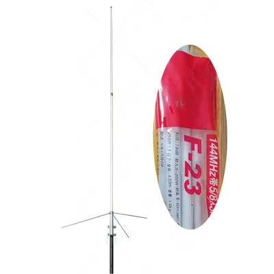 Diamonds F23 F23H antenna 4.53m high gain VHF fiberglass base station antenna with cutting chart