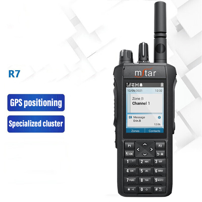 Digital Two Way Radio R7 Clear and loud Call GPS positioning Specialized cluster