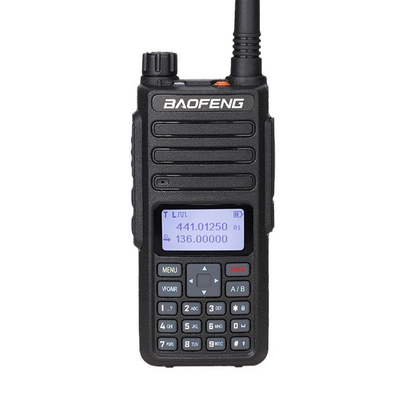 DR-1801 UV Dual Band GPS Beidou Positioning Compact Vhf Marine Radio Wireless Long Range Transmitter Professional Black