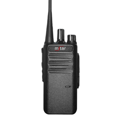 MSTAR 2 Way Walkie Talkie M-898 Digital AI Noise Reduction One Key Decoding Anti Breaking Code Black