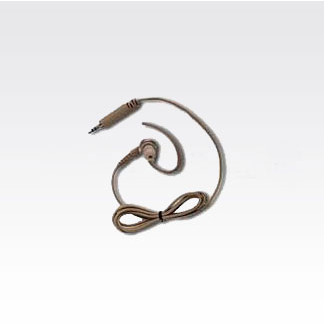 Earphone And Microphone BDN6665A 1-Wire Monitor Super Loud Headphones Light Brown Wired Headphones