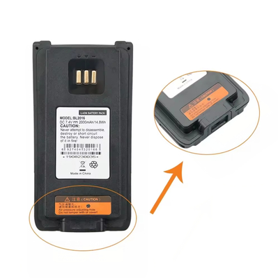 Battery  BL2016 Replacement Battery for  PD985 PD985U Walkie Talkie Two Way Radio Battery