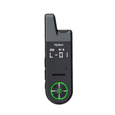 Small Intercom S1 Mini Analog Two Way Radio With Charger & Earset Lavalier Hytera Walkie Talkie