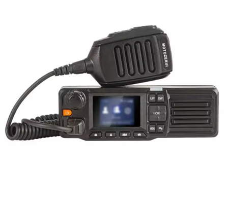 2024 Bus Car Intercom Vehicle Mounted 2 Way Radios 4G Full Network Car Terminal Supports GPS Function