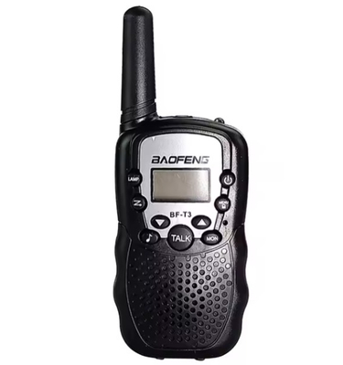 Analog 2 Way Long Range Handheld Uhf Radio License Free Mini BF-T3 Kids BaoFeng T3 Walkie Talkie