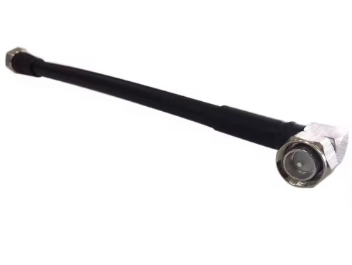 Repeater Accessories Antenna And Feeder RF 1/2 With 4.3-10 Male To Male Right Angle To Straight Feeder Cable