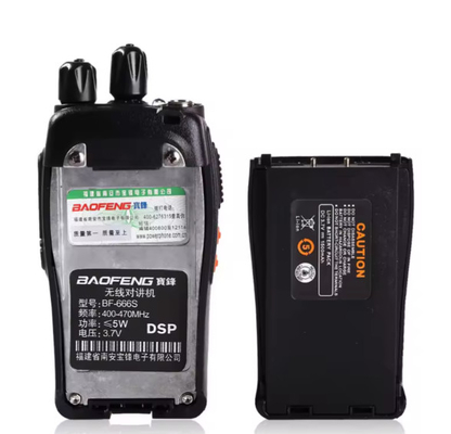 BF-666S  Dual Band Handheld Ham Radio 5 Watts UHF Transceiver Radio Walkie Talkie