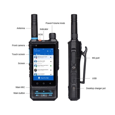 Inrico S200 Big Display 4G LTE Front Camera 2MP  Wi-Fi One-Click SOS GPS Video/Voice