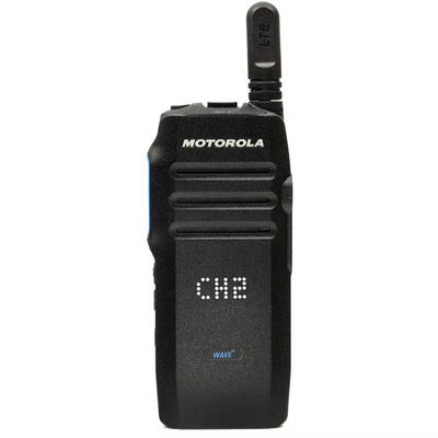 Motorola TLK 100 Two Way Radio IP54 Rated Active View Display Voice Announcement Wireless Long Range Transmitter Digital LTE Walkie Talkie