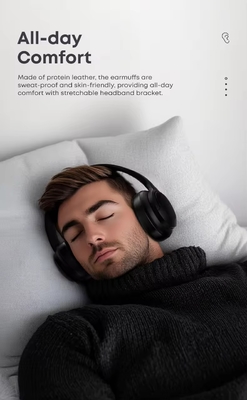 Over-head Headphones Accessories For Two Way Radio Stylish Headphone Style Over Ear Wireless Headphones Active Noise Cancelling