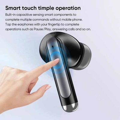 Wireless Air Earphone Accessories For Two Way Radio Bluetooth v5.4 Noise Cancelling True Wireless Earbuds with 51-60 ms Wireless Delay Time and Sound