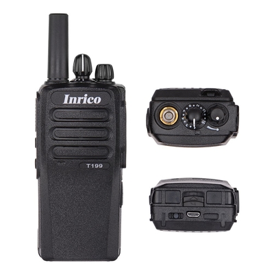 Inrico T199 POC Long Distance Two Way Radio Extended Range Dual Transmission Communicator Network 2G/3G/4G/WiFi Not Specified Performance and Efficiency