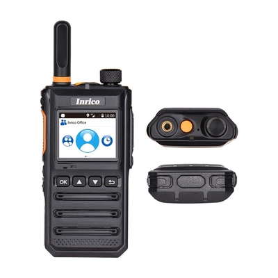 INRICO T640A POC Long Distance Two Way Radio IP54 POC Long Distance Two Way Radio with 17 Hours Working Times and Android Version 8.1 Durable Design