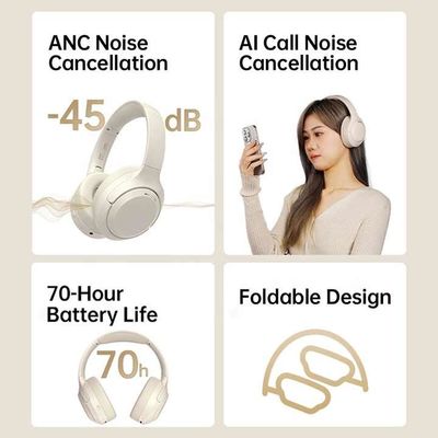 Best Seller Wireless Noise Cancelling Headband Earbud Sports Stereo Headset Foldable Deep Bass OEM Bluetooth Earphones Headphone