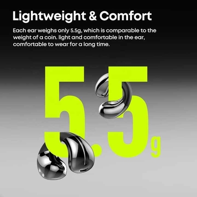 Say Hello To Noise-free Listening With Open-ear Bone Conduction Headphones And Noise Cancellation Technology