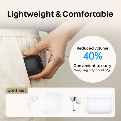 Earphone And Microphone Long Battery Life Earphone And Microphone With 250mAh Battery Capacity And V5.3 Bluetooth Version