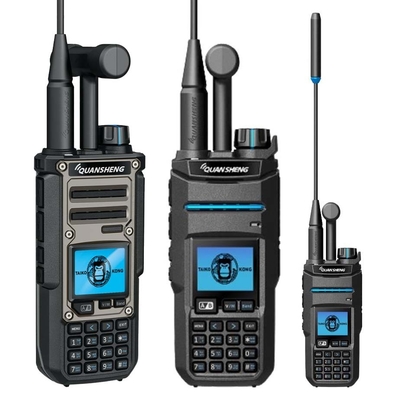 10W Output Power Multi Band Walkie Talkie Frequency Range 25-29.8MHz / 50-54MHz / 136-174MHz for Communication
