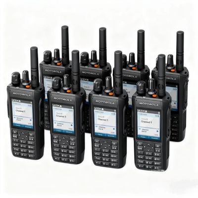 Motorola R7 Digital Two-Way Radio, IP68 Waterproof & Dustproof, Intelligent Noise Cancellation, for Railway, Hotel, and Construction Site Communications