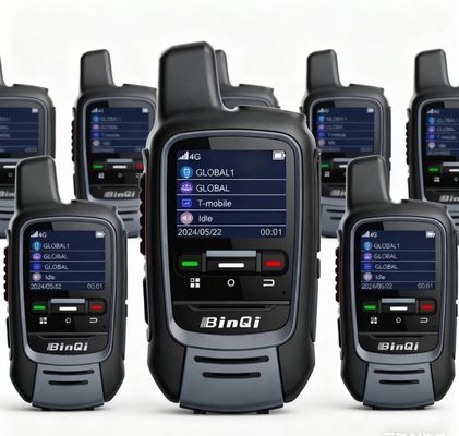BinQi BQ-300A 4G Walkie Talkie Handheld LTE POC Radio with 2500-3000mAh Battery 12 Months Warranty and Wireless Intercom