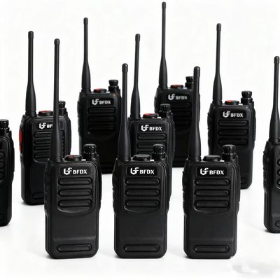 Beifeng BF-306 Professional Black Handheld Walkie Talkie with 16 Storage Channels and 3.7V Voltage
