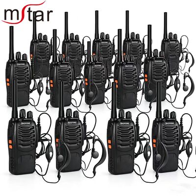 Baofeng BF-888S Plus UHF Walkie Talkie with 3-5km Range