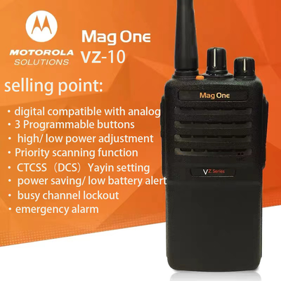 Original VZ-10 High Power Waterproof Handheld Two-Way Radio Walkie-Talkie with Remote for Outdoor Use