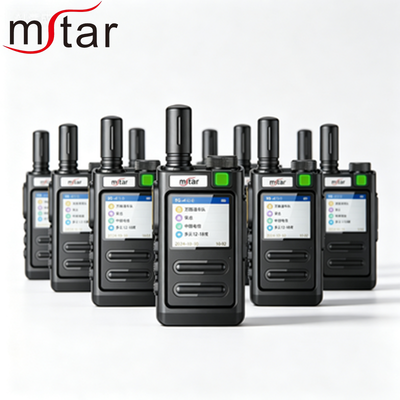MSTAR T965 Handheld Walkie Talkie with 10W Output Power 6800mAh Battery and IPX5 Water Resistance