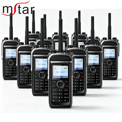 DMR Digital Radio Two-way Radio with IP67 Waterproof 1024 Channels and GPS Bluetooth Optional for Hytera MSTAR