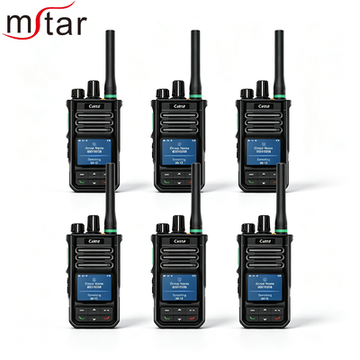 Caltta PH660 Digital DMR Handheld Walkie-Talkie IPX-8 Waterproof Two-Way Radio with 5W Output Power and 3000-3500mAh Battery
