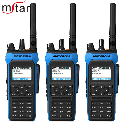 MOTOTRBO R7Ex Motorola walkie-talkie IP68 waterproof UHF DMR radio with 2000-2500mAh battery