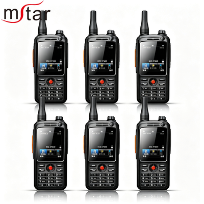 WiFi Handheld 4G POC Walkie Talkie CK290 with 5-15km Range SIM Card Radio SMS and 1500-2000mAh Battery